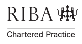 the black RIBA image logo in a transparent and white background